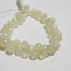 This listing is for the 47 Pieces of Mystic White Chalcedony faceted Onion briolettes in size of 10 mm approx,,Length: 8 inch,,Total Pcs: 50